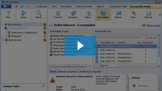 04 - Track latest vulnerabilities and missing updates